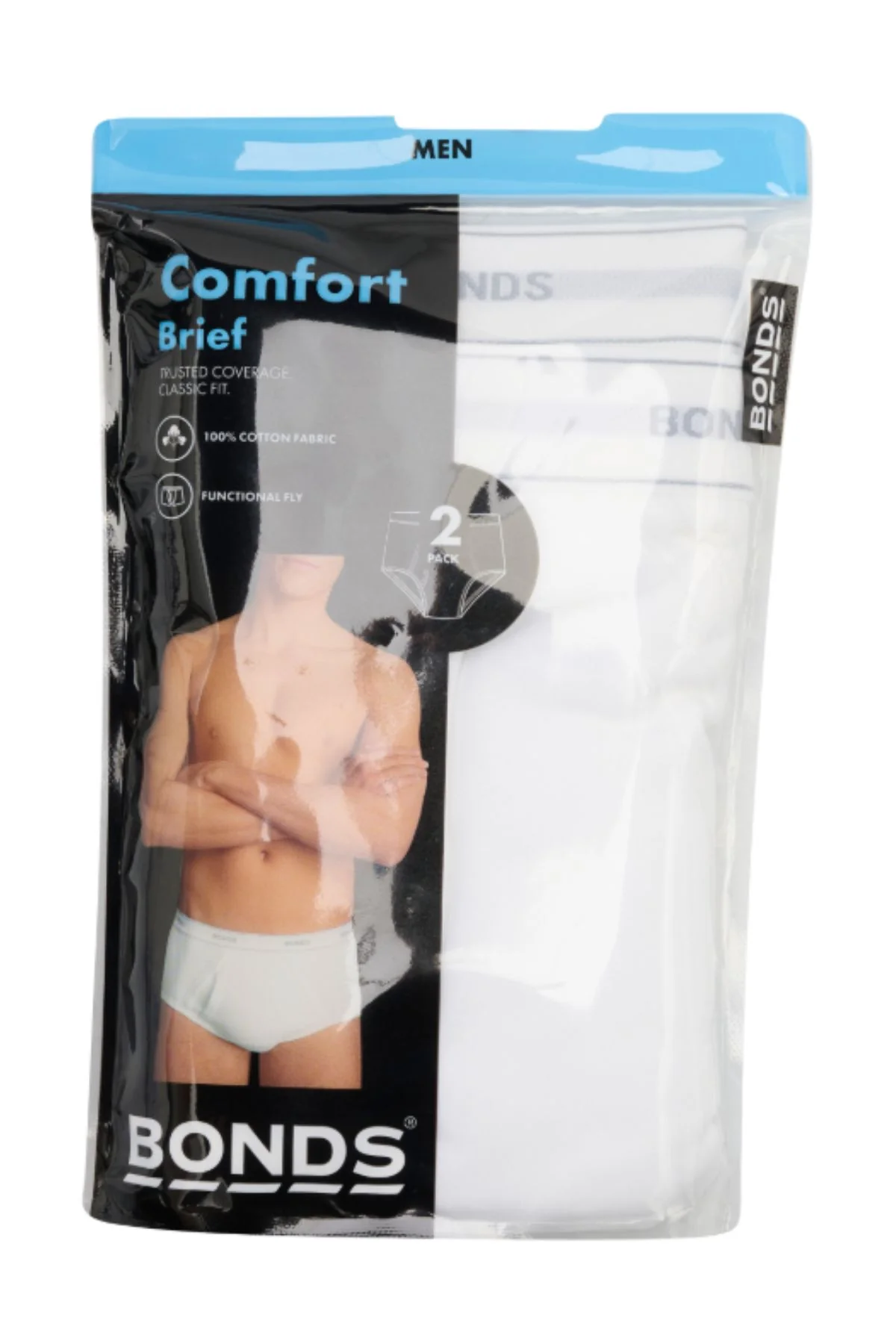 Bonds Comfort Brief 2PK