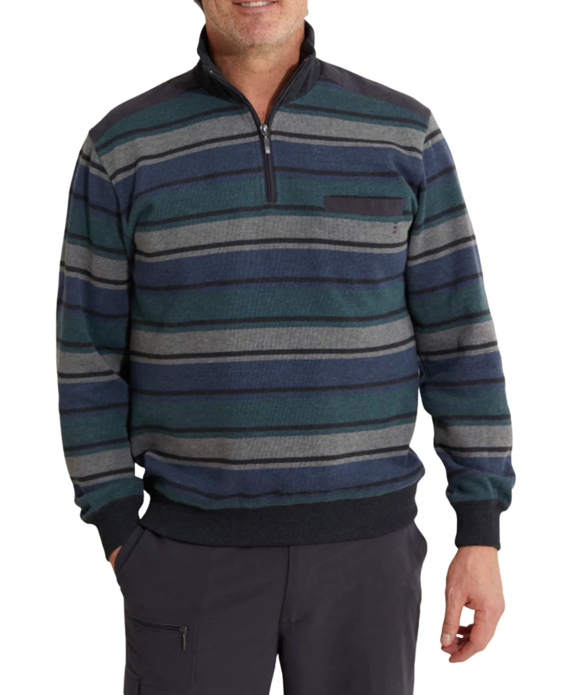 Breakaway Fox French Rib Half Zip
