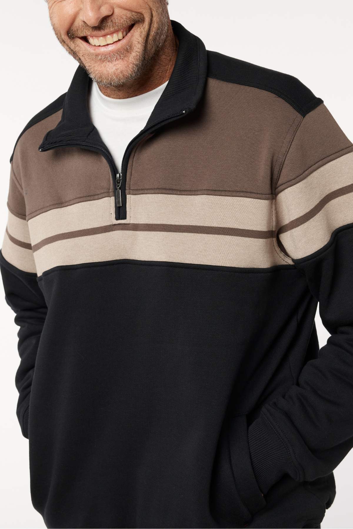 Breakaway Henrich Snowy Mt Fleece Half Zip - Image 4