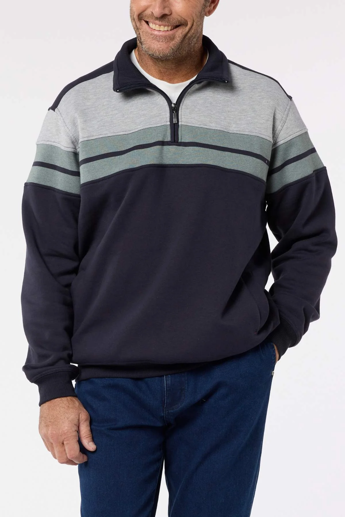 Breakaway Henrich Snowy Mt Fleece Half Zip