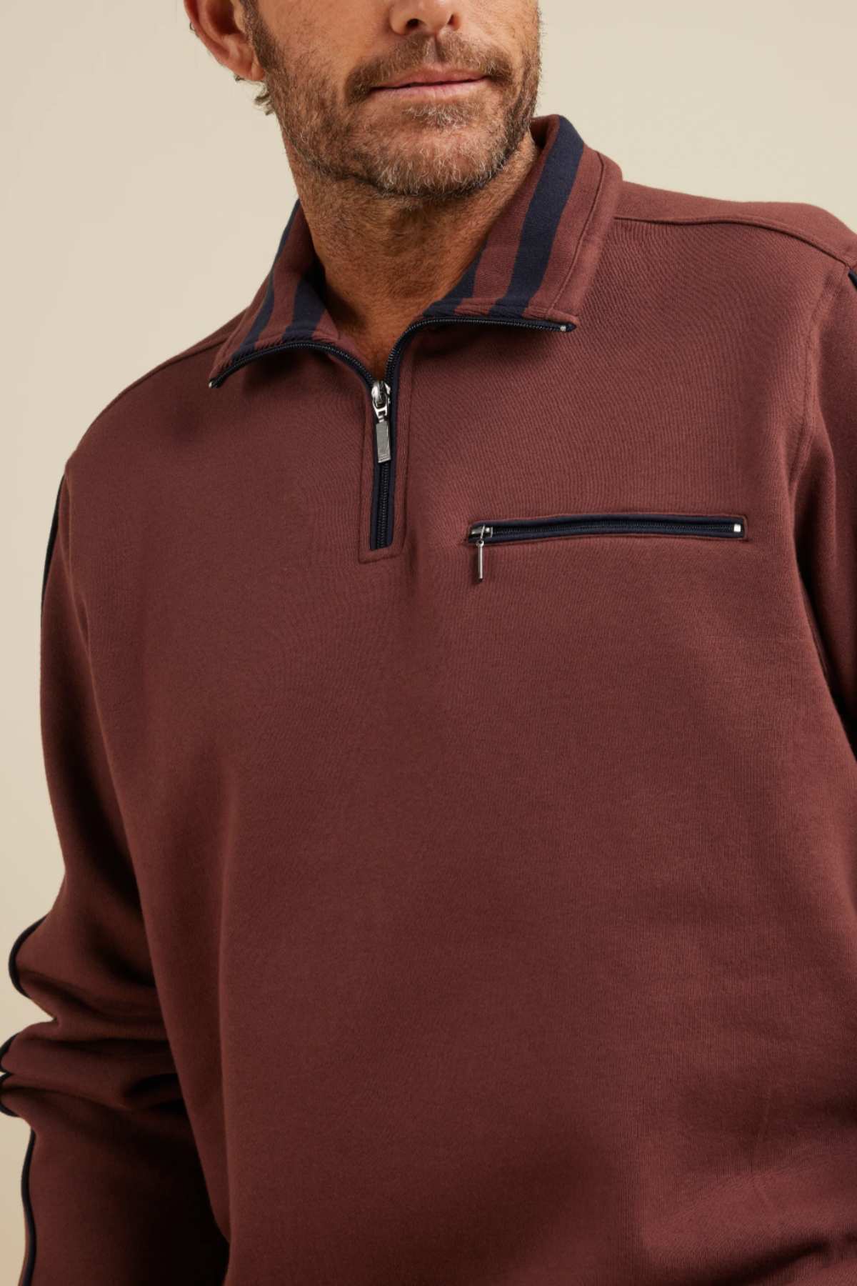 Breakaway Kyler Snowy Mt Fleece Half Zip - Image 3