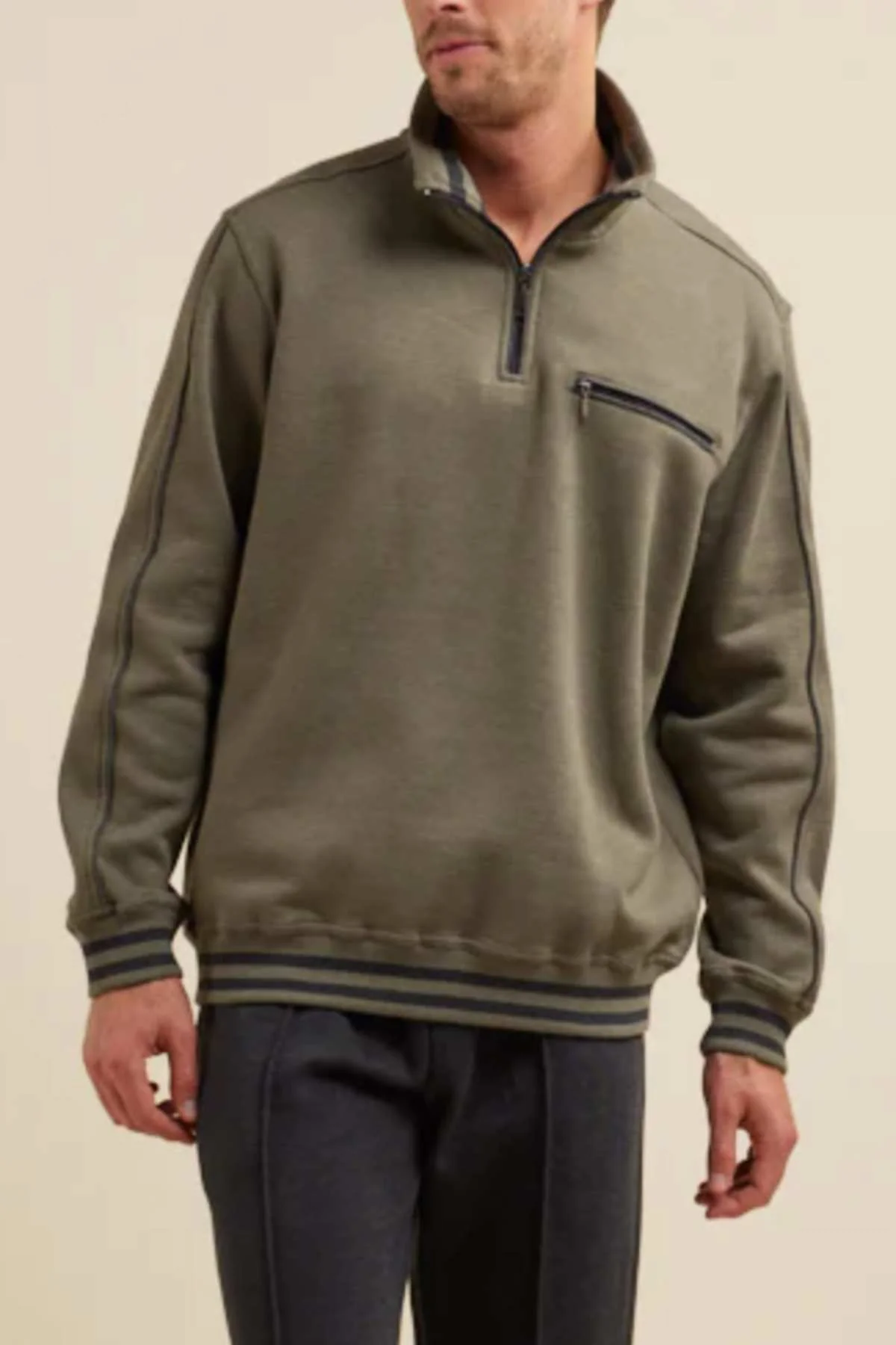 Breakaway Kyler Snowy Mt Fleece Half Zip - Image 2