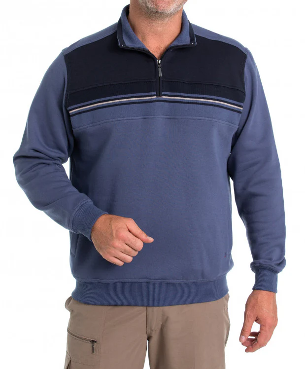 Breakaway Will Snowy Mt Fleece Half Zip