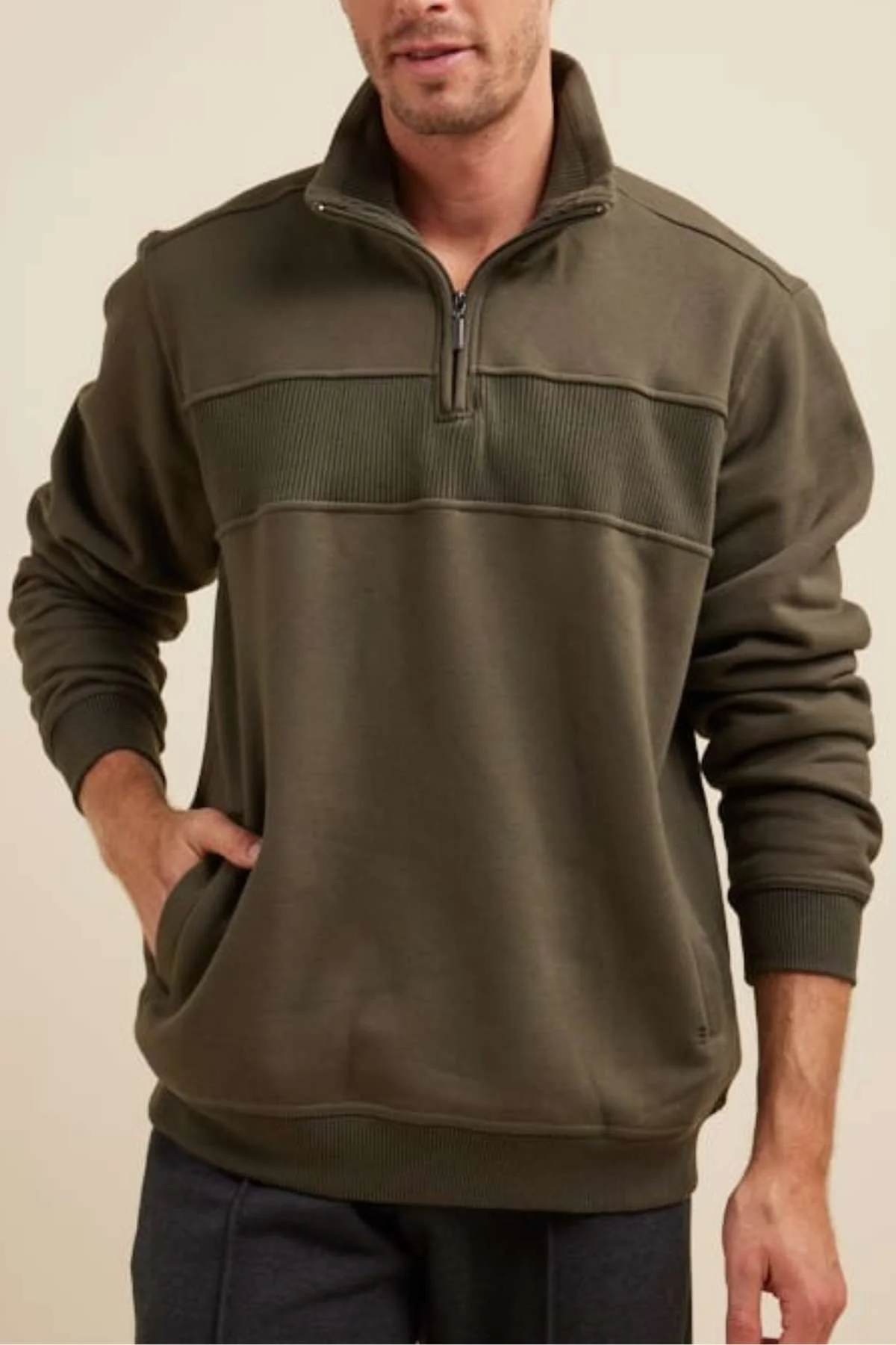 Breakaway Zed Snowy Mt Fleece Half Zip - Image 2