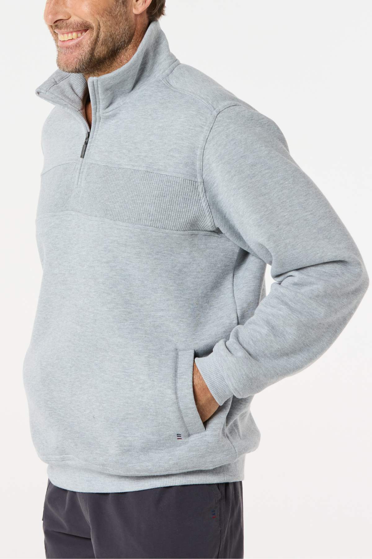 Breakaway Zed Snowy Mt Fleece Half Zip - Image 2