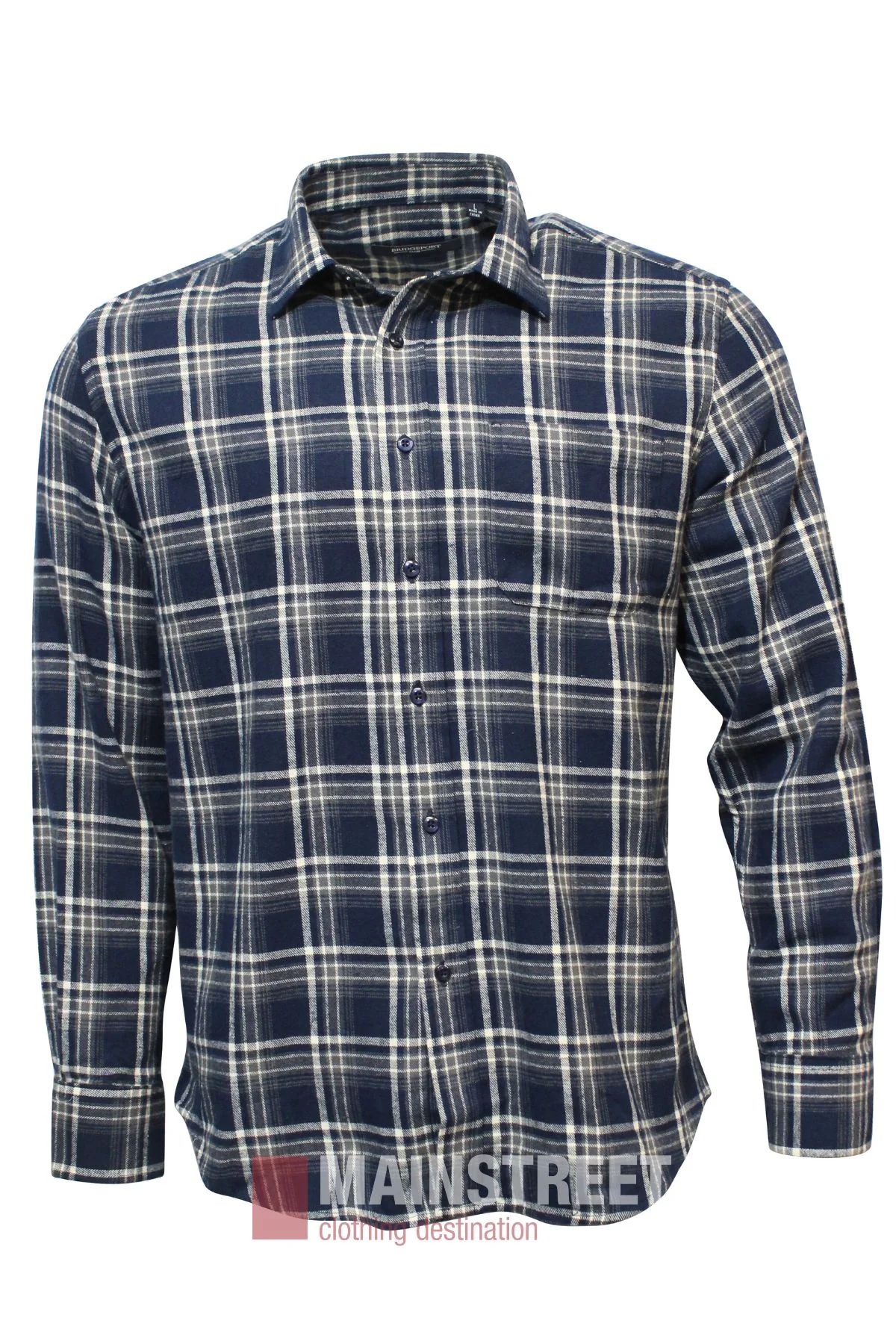 Bridgeport Brushed Cotton Check Shirt