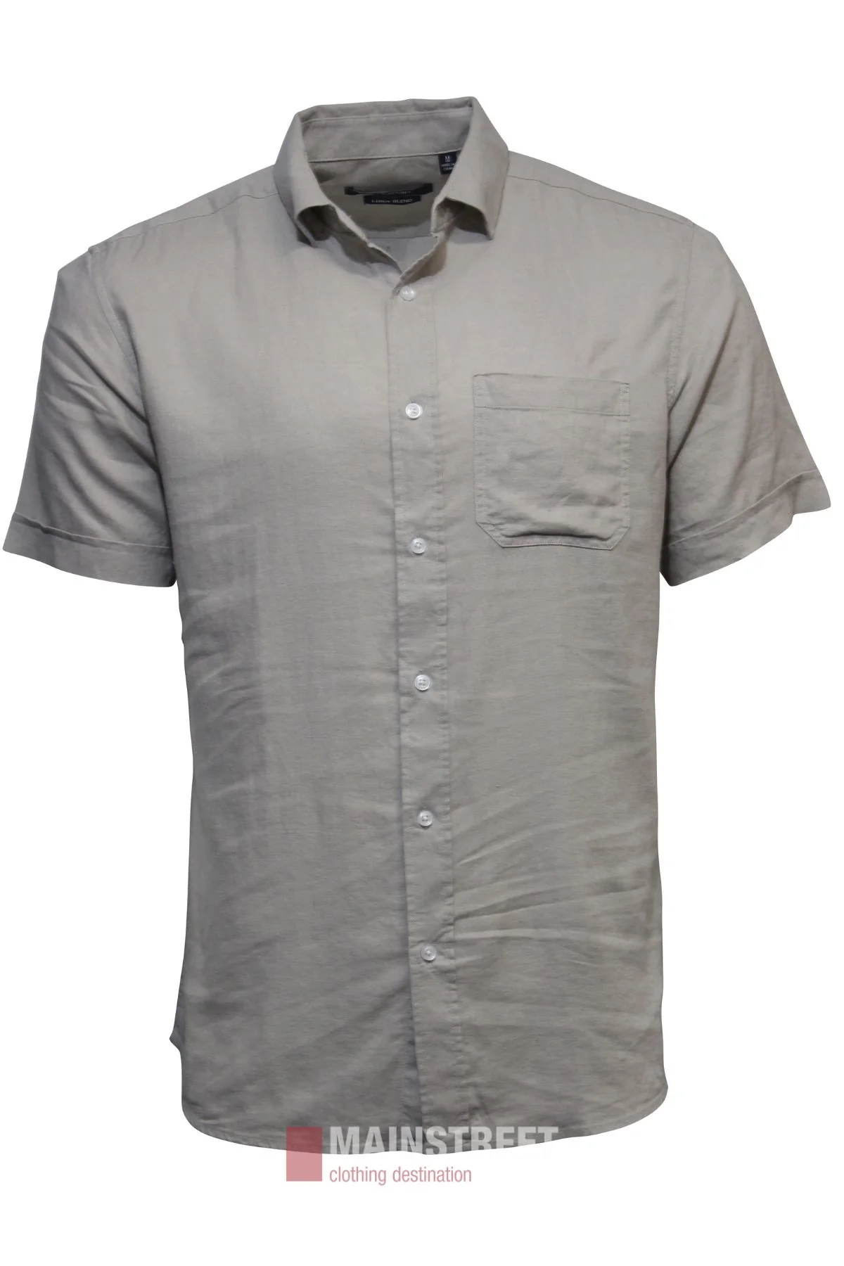 Bridgeport Linen Blend Short Sleeve Shirt
