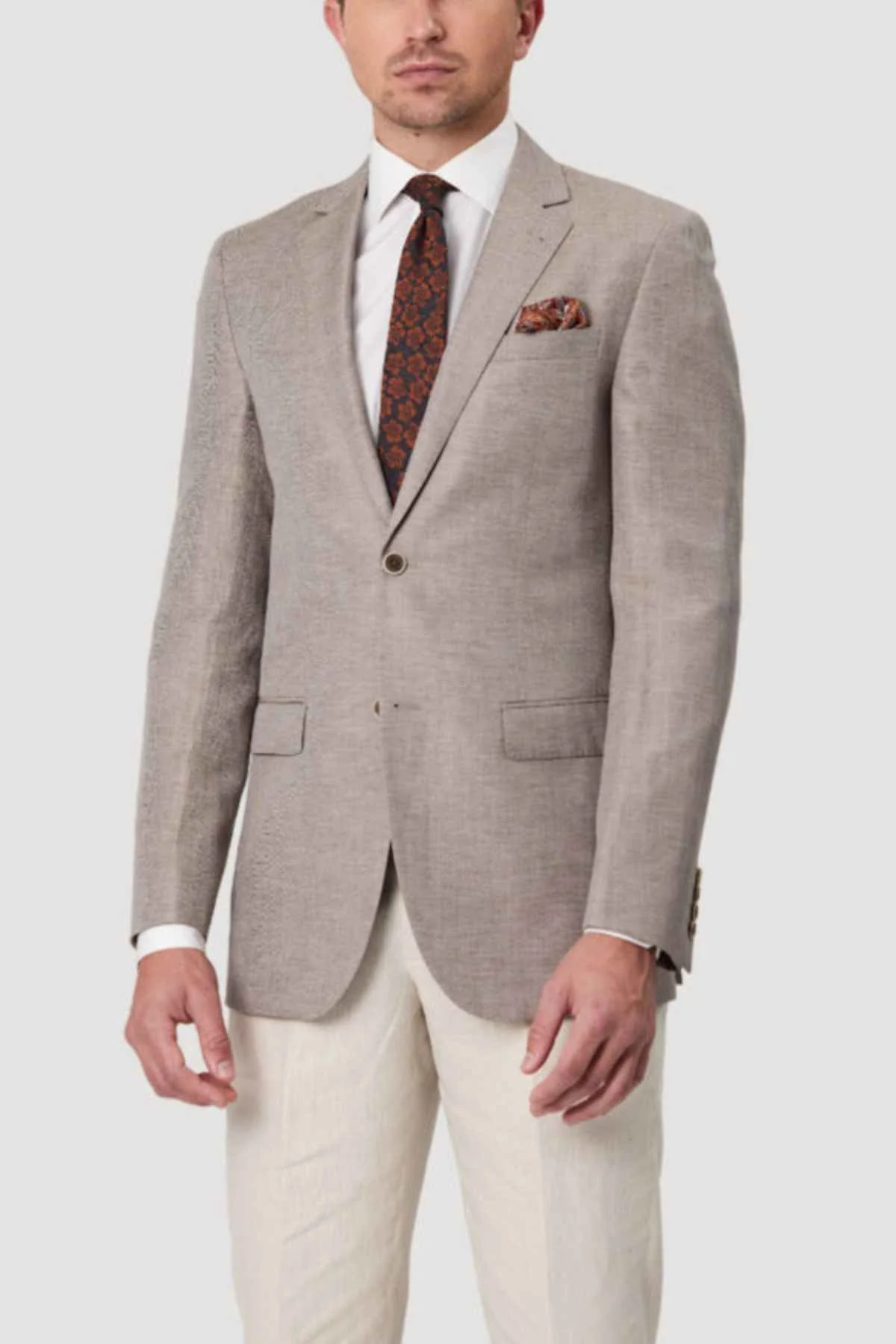 Bruton Abram Linen Blazer