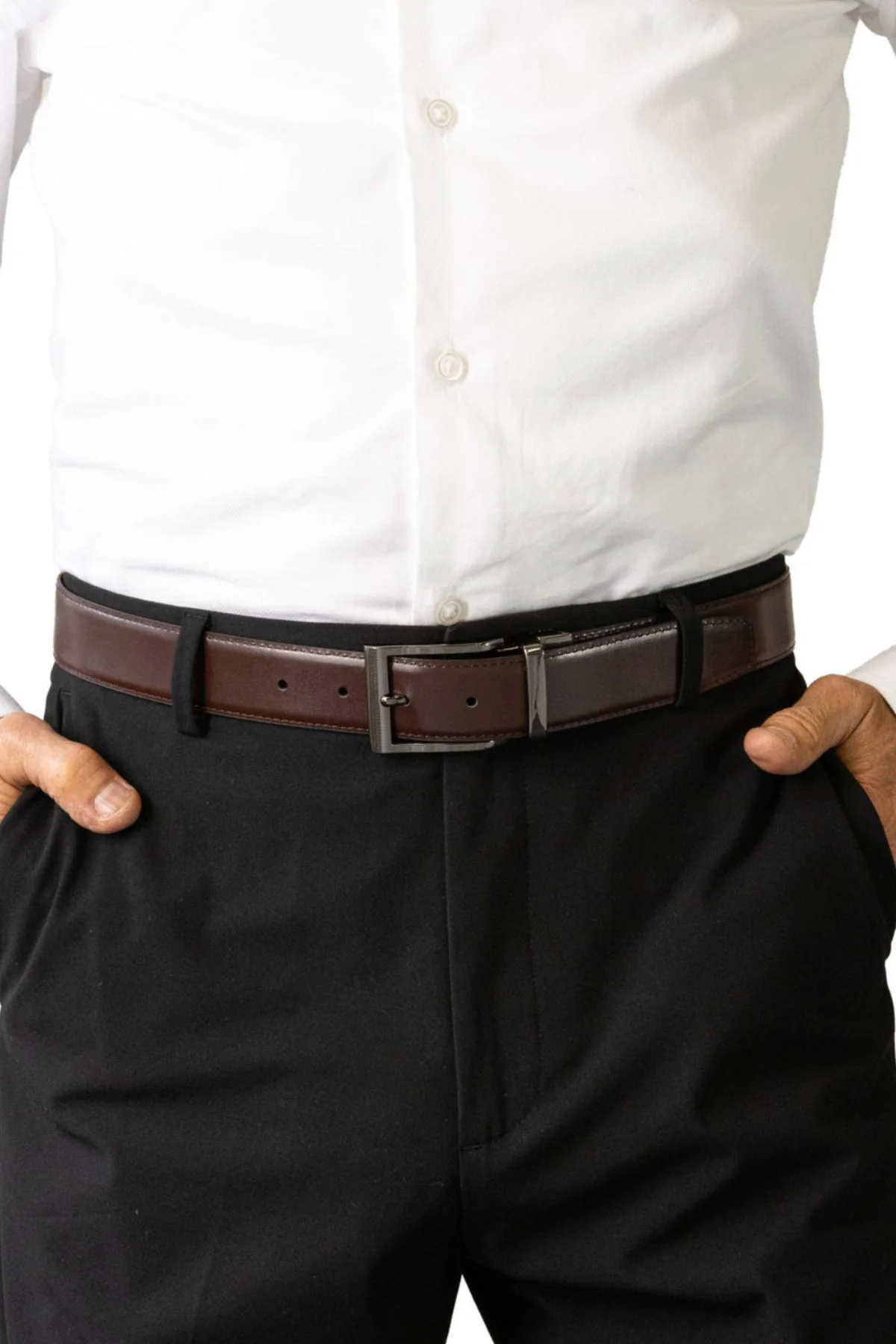 Buckle 3508 Heritage 35mm Reversible Leather Belt - Image 3