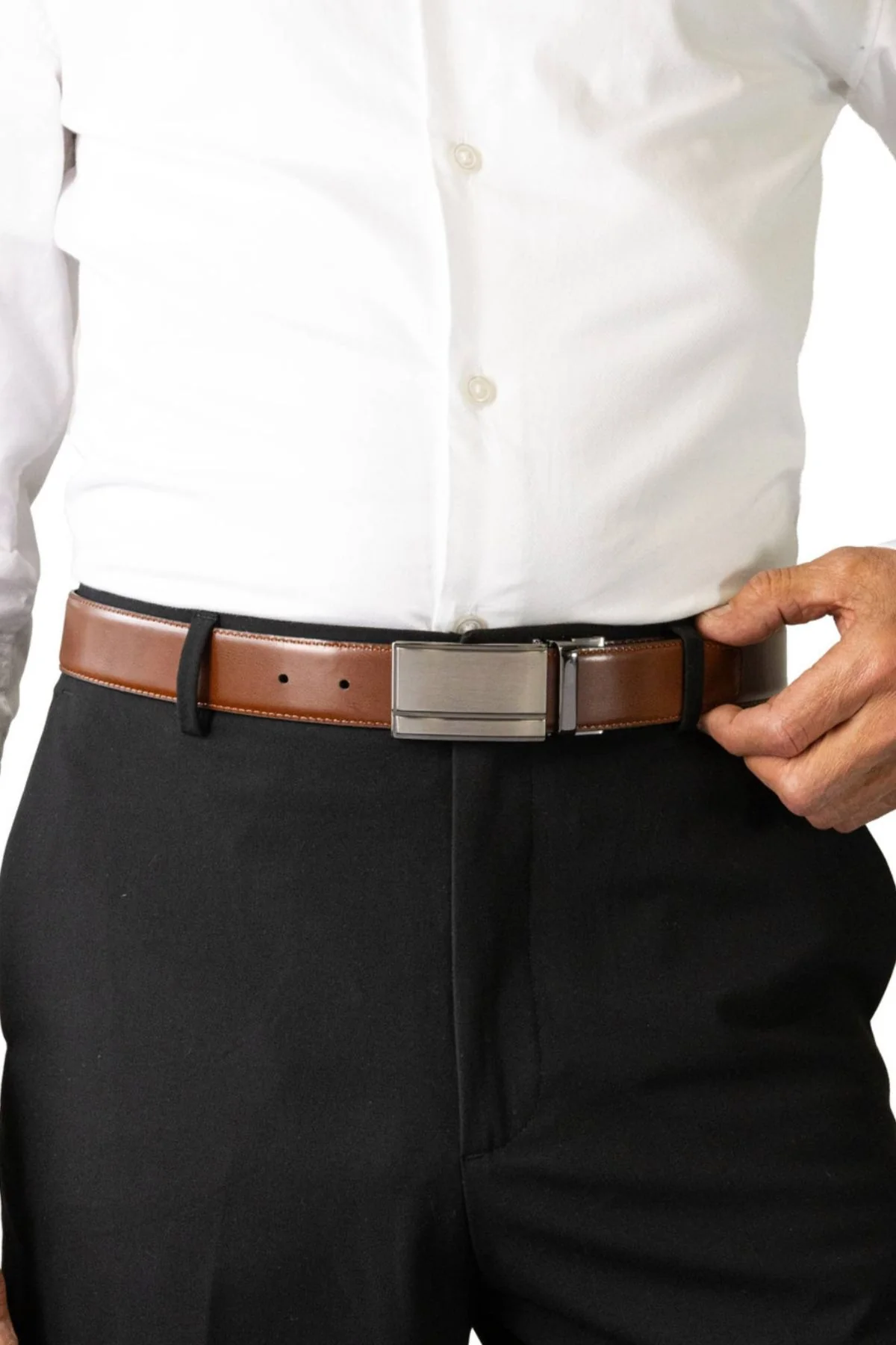 Buckle 5519 Heritage 35mm Reversible Leather Belt - Image 3