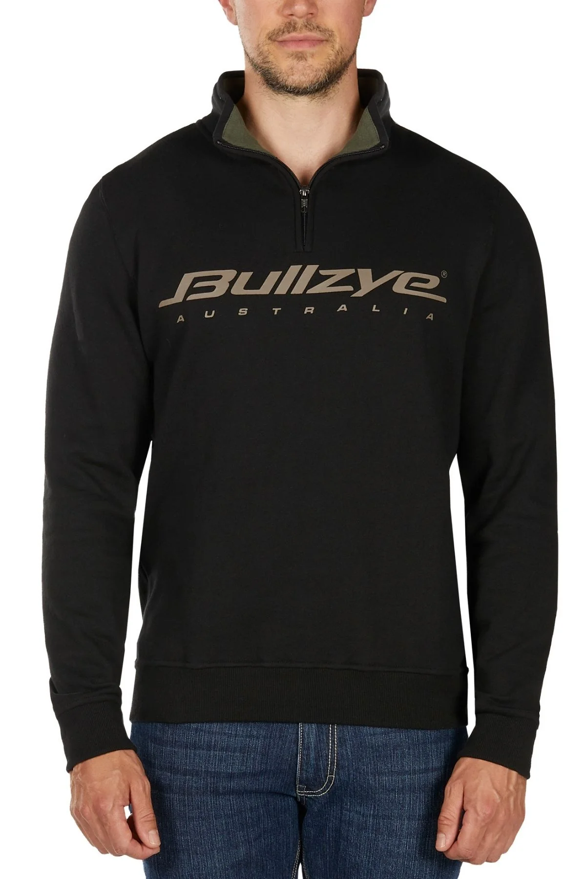 Bullzye Logo 1/4 Zip Pullover