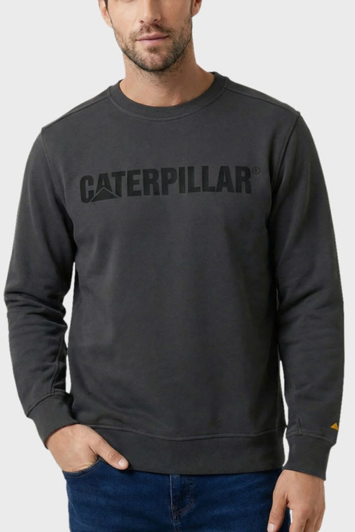CAT Logo Crewneck Sweatshirt - Image 3