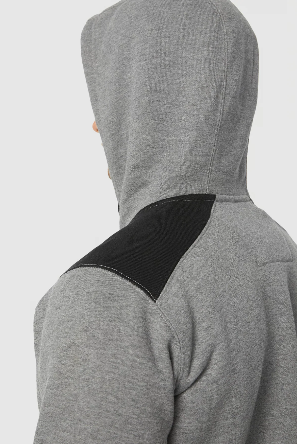CAT Logo Panel Hooded Sweat - Image 3
