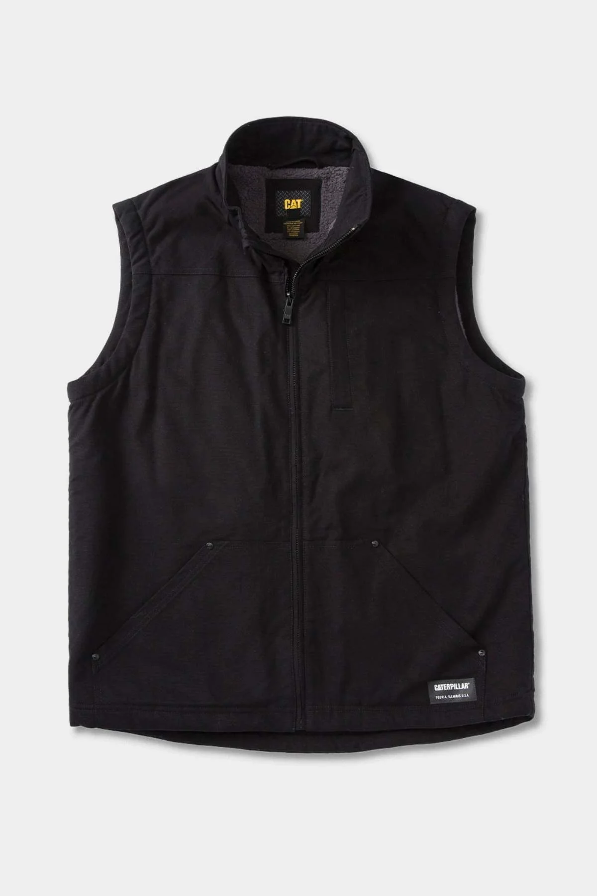 CAT Sherpa Lined Vest - Image 3