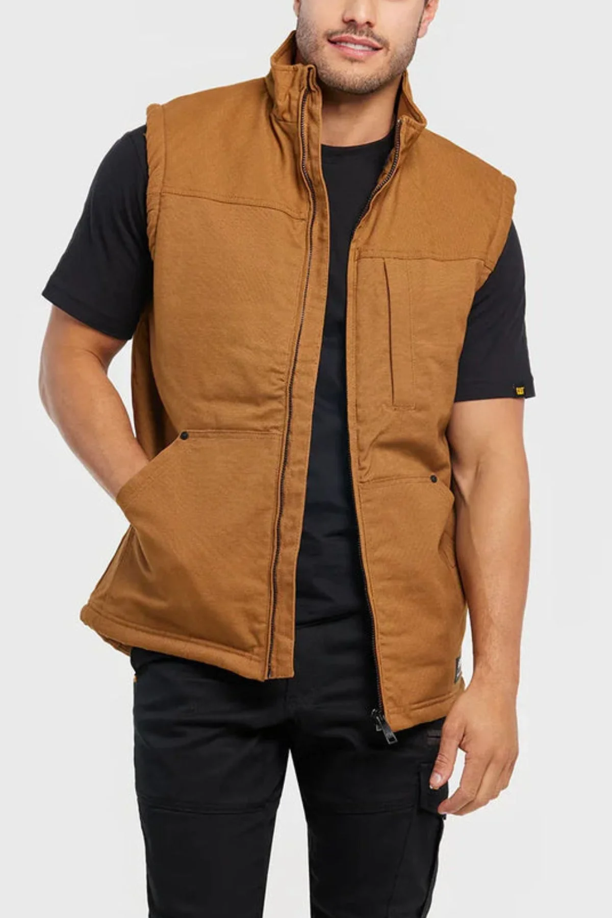 CAT Sherpa Lined Vest