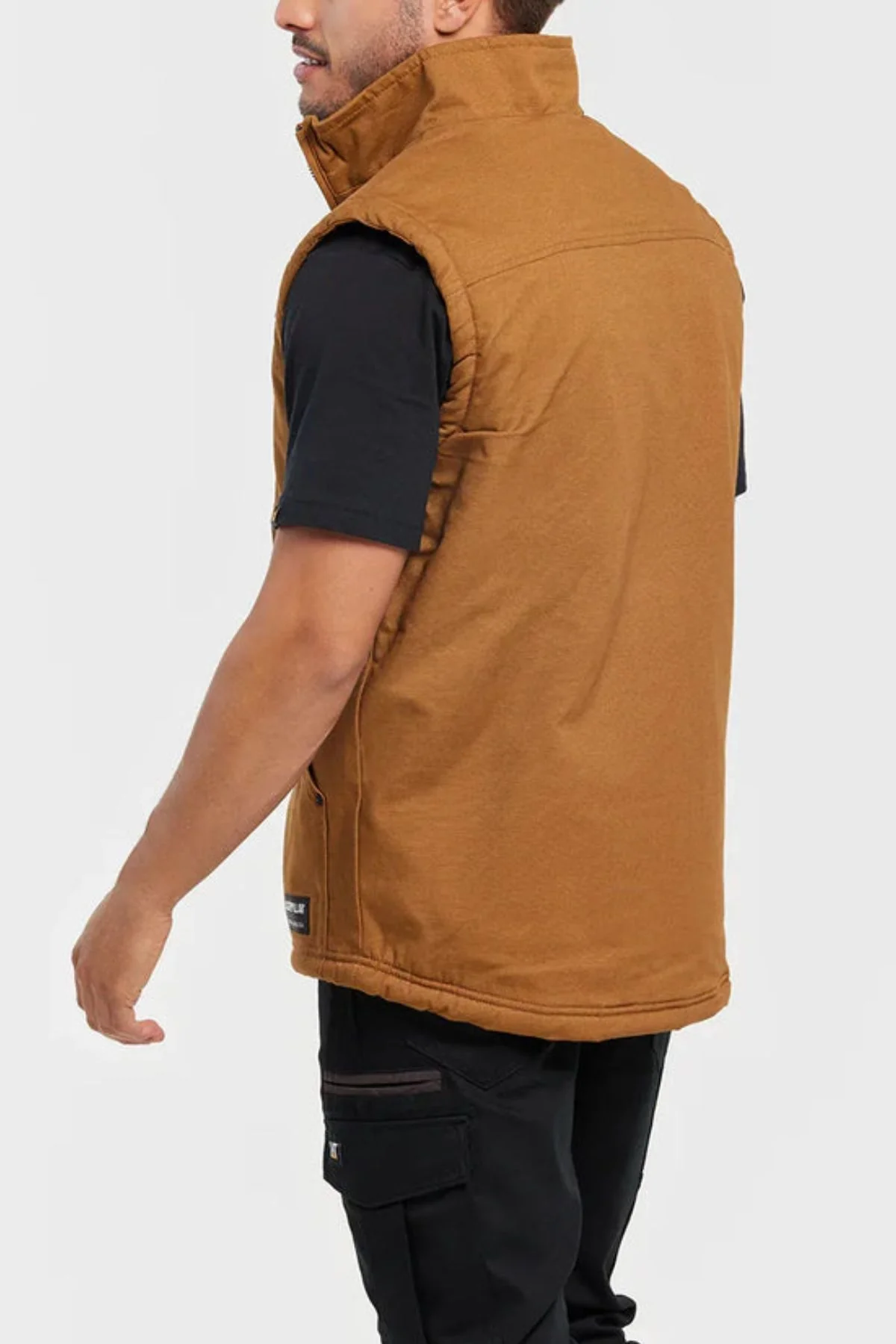CAT Sherpa Lined Vest - Image 2