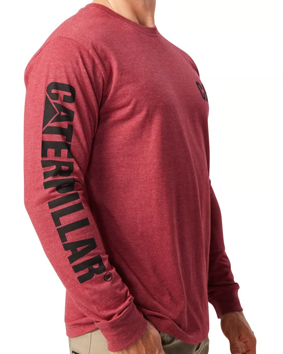 CAT Trademark Banner Long Sleeve Tee - Image 4
