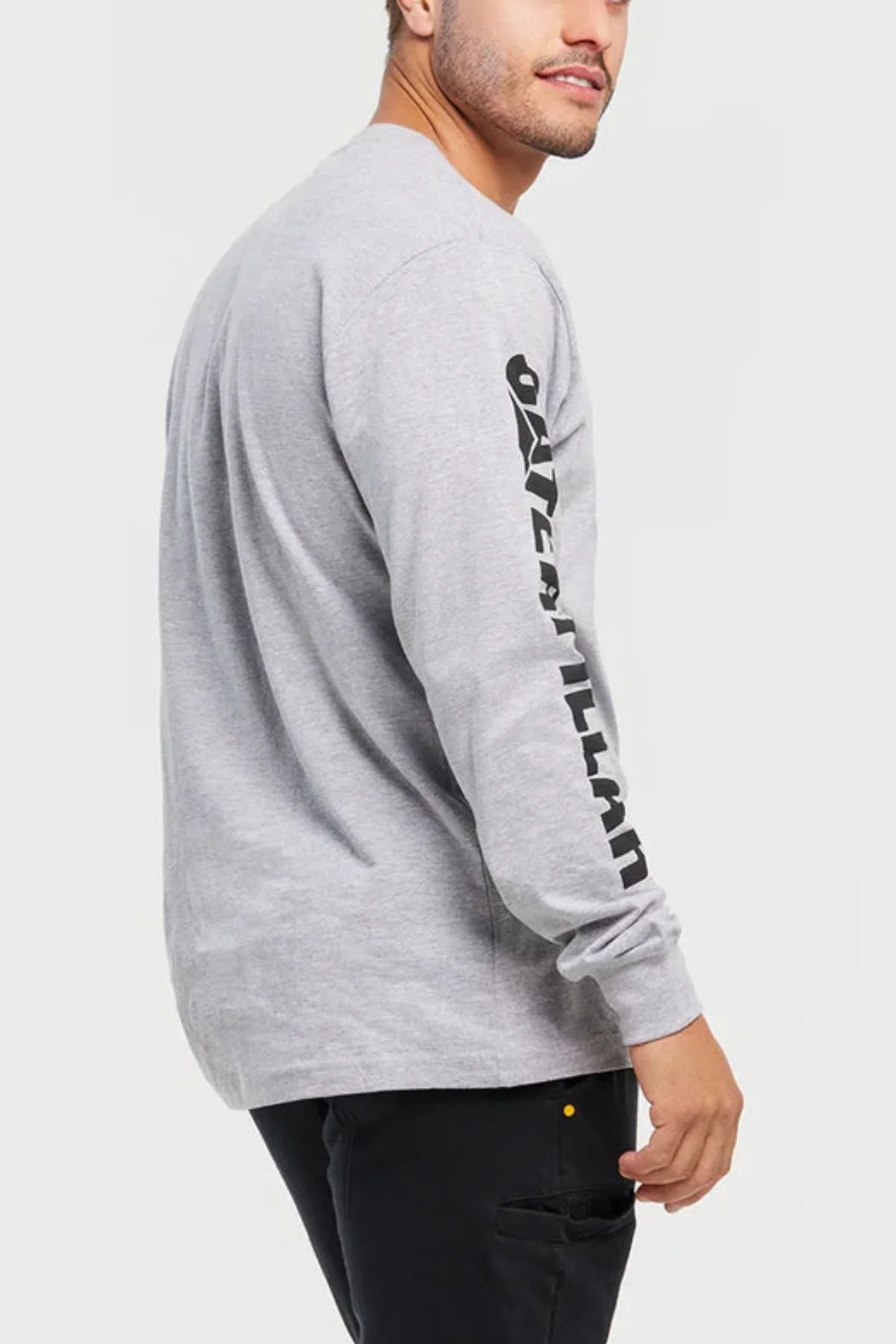 CAT Trademark Banner Long Sleeve Tee - Image 2