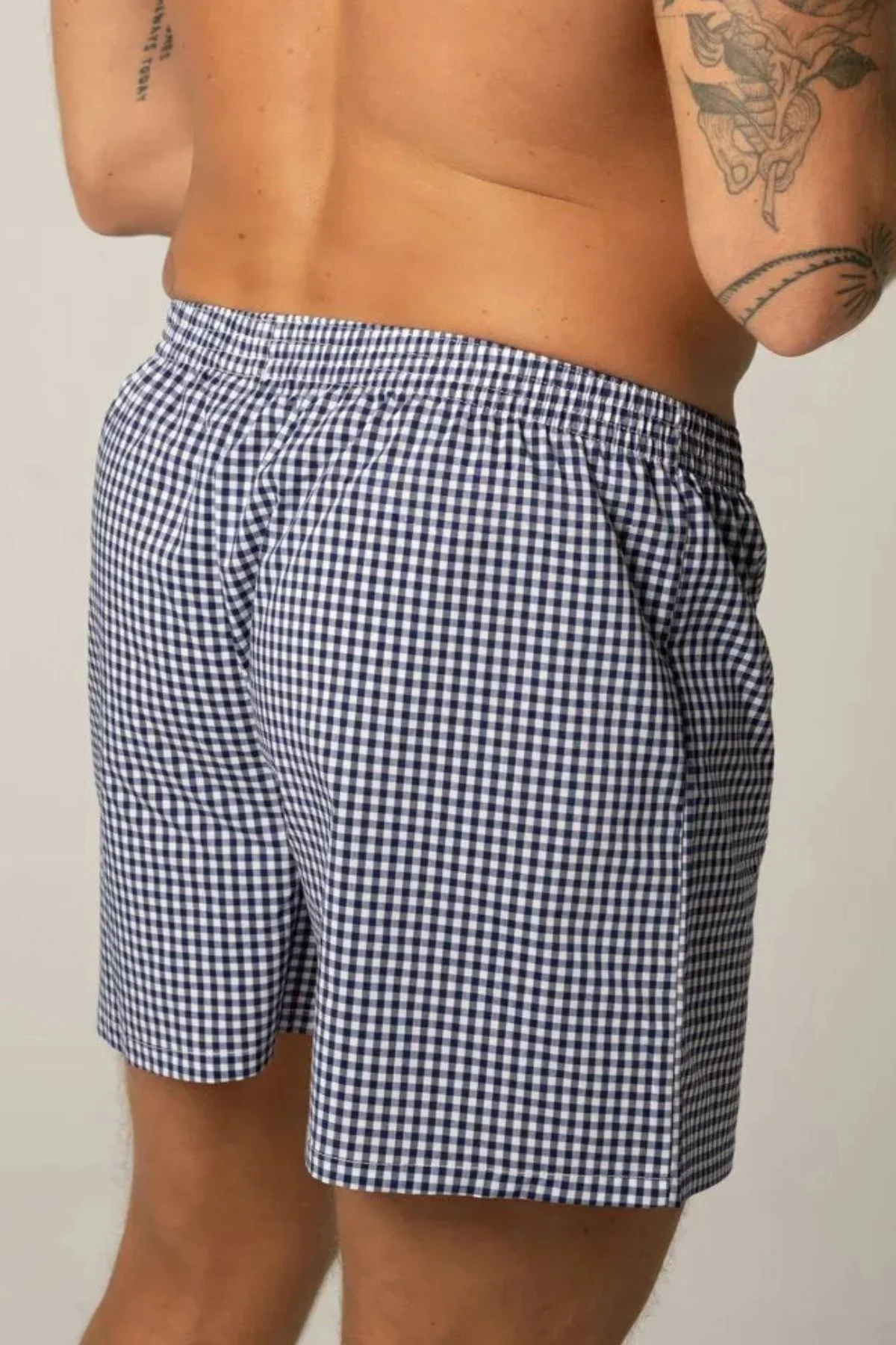 Contare Cotton 2 Pack Check Boxer Short - Image 4