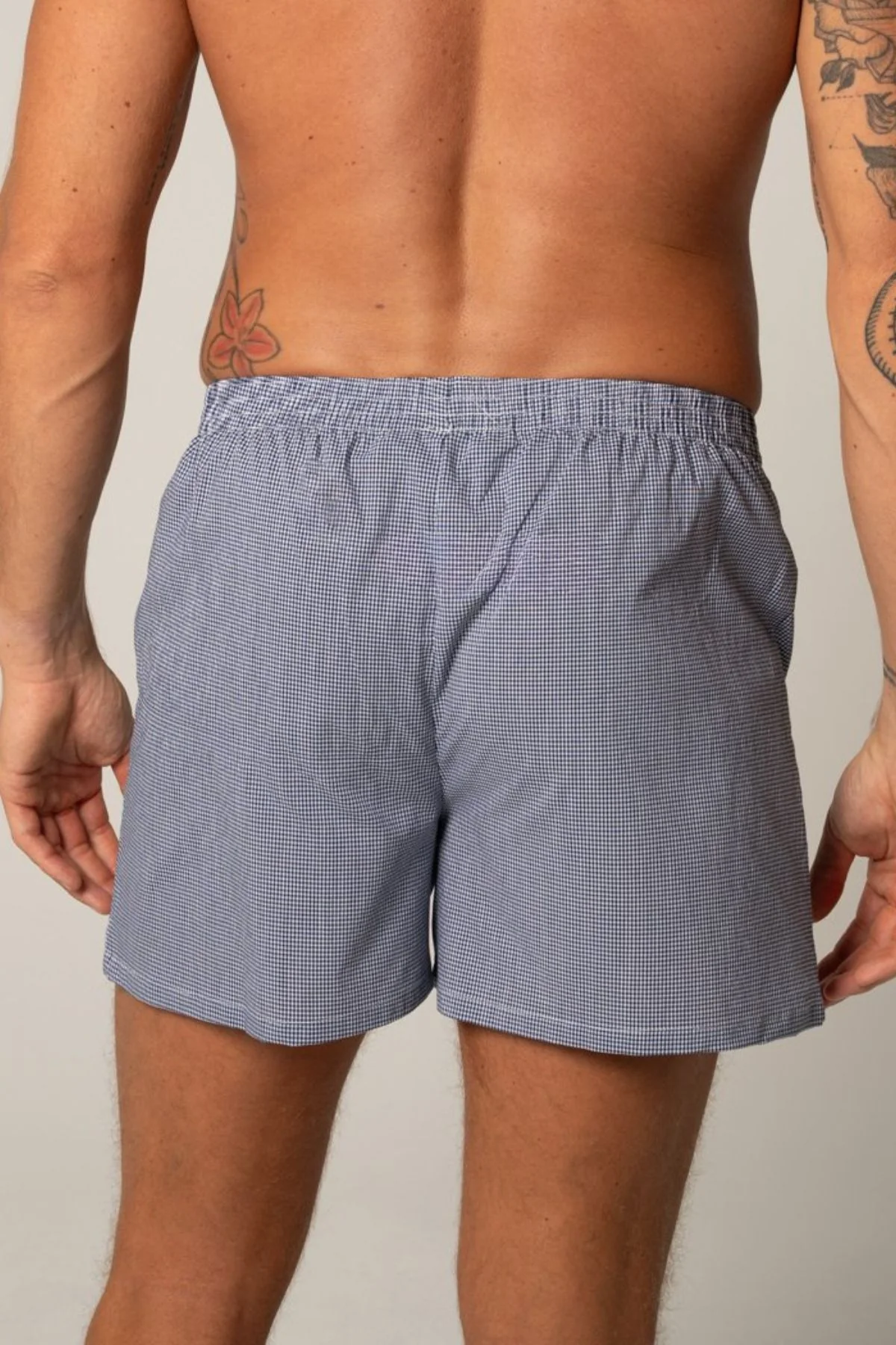 Contare Cotton 2 Pack Check Boxer Short - Image 5