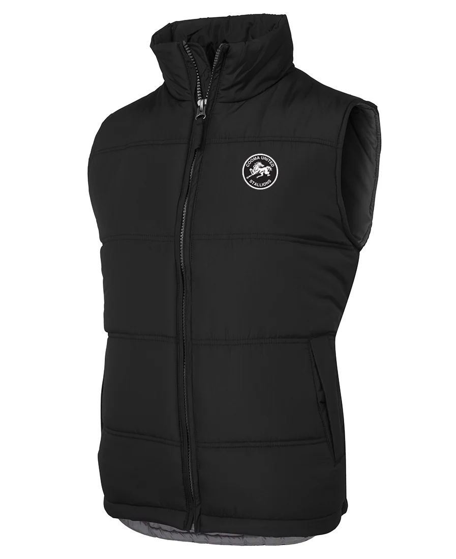 Cooma Stallions RLFC Puffer Vest ** PRE-ORDER**