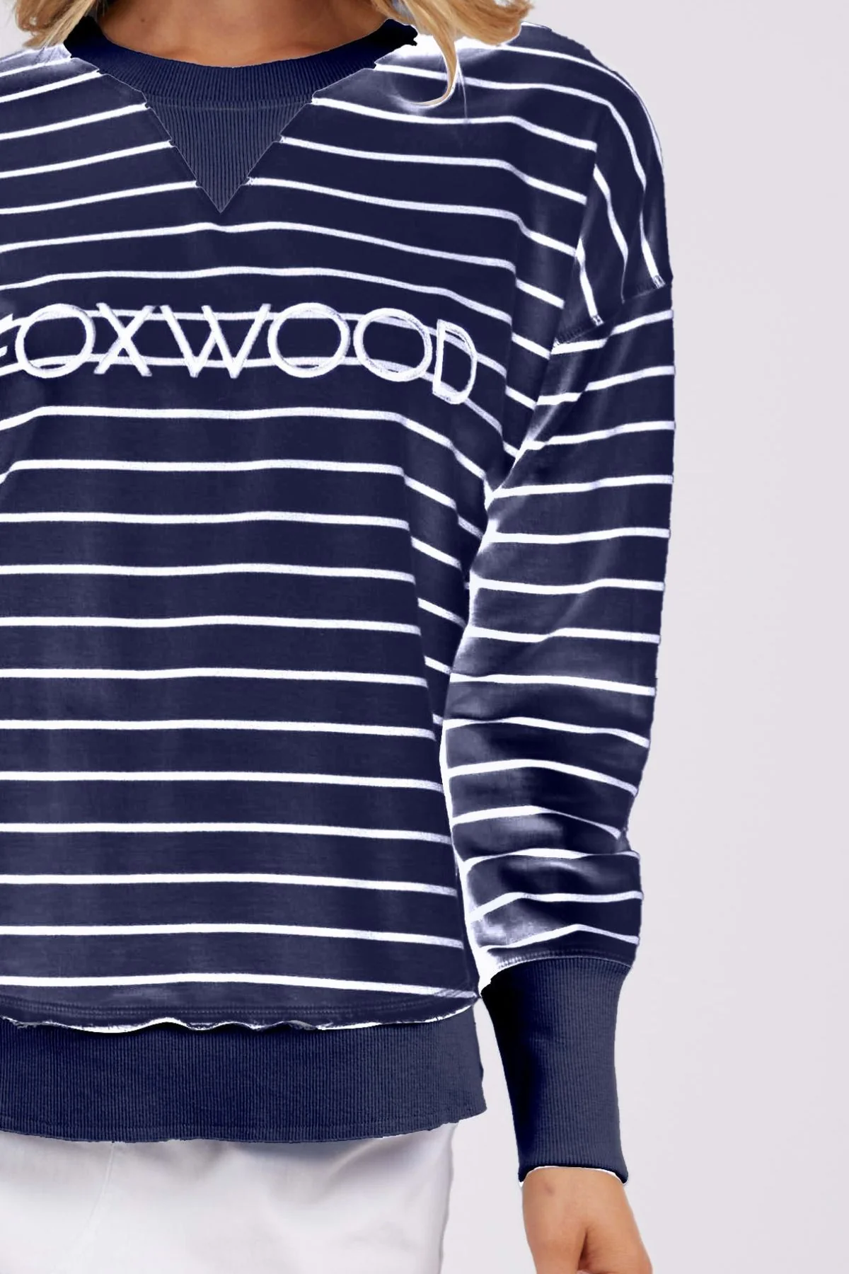 Foxwood Classic Stripe Simplified Crew - Image 2