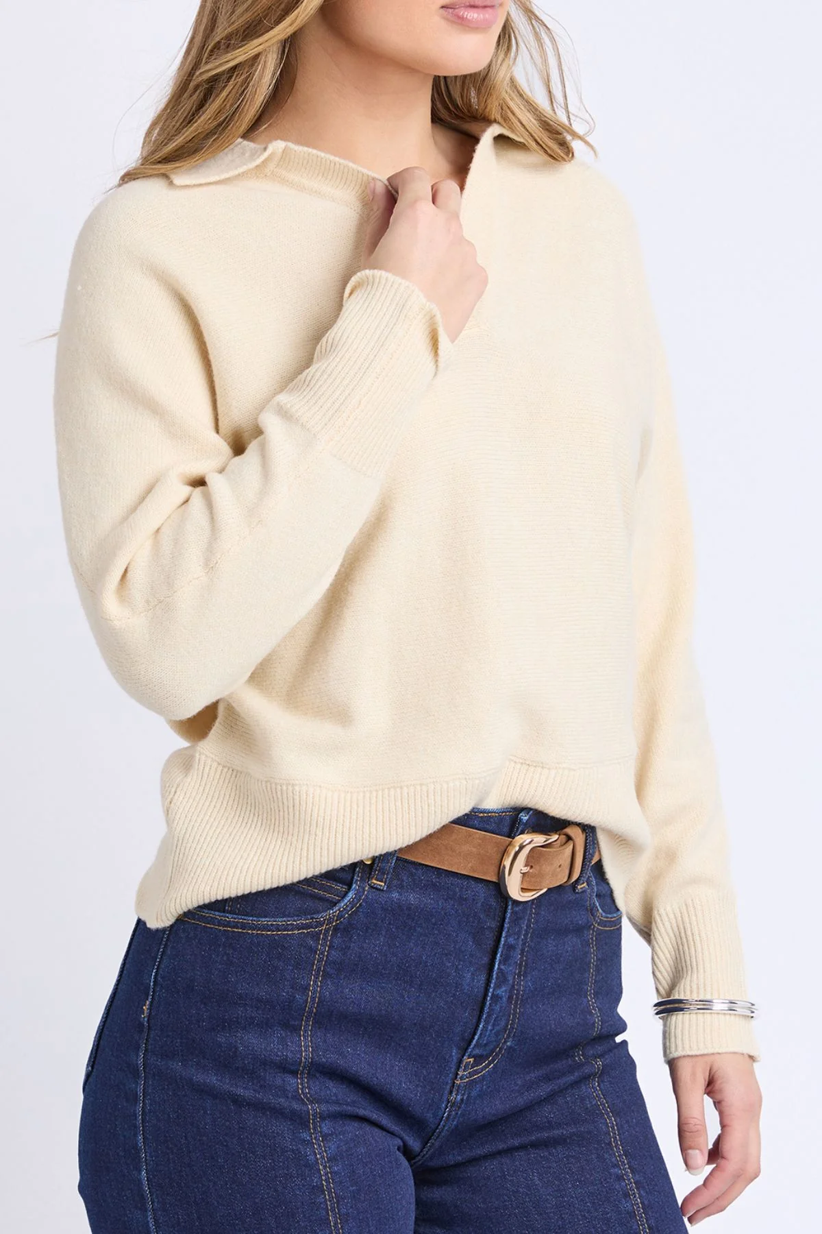 Foxwood Elea Knit Polo - Image 3