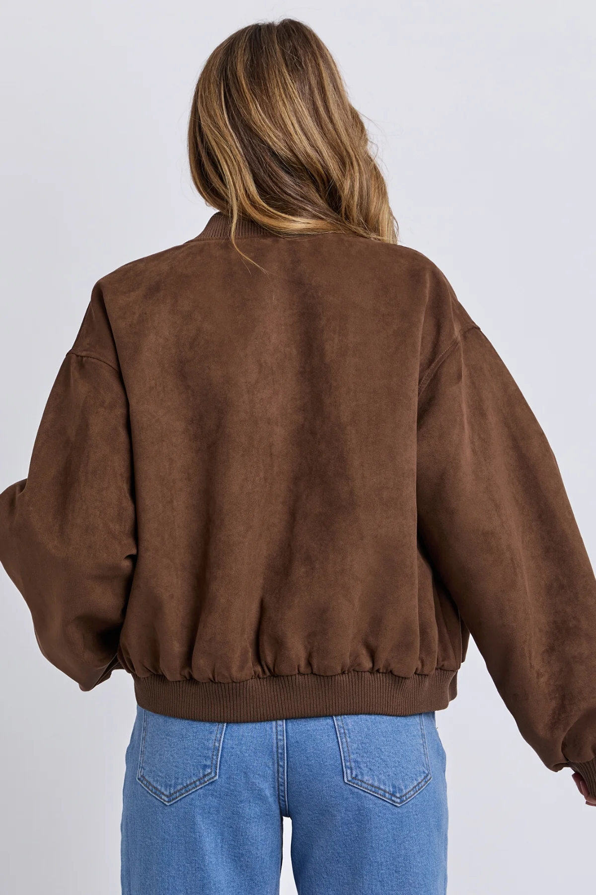 Foxwood Evie Suede Bomber - Image 2