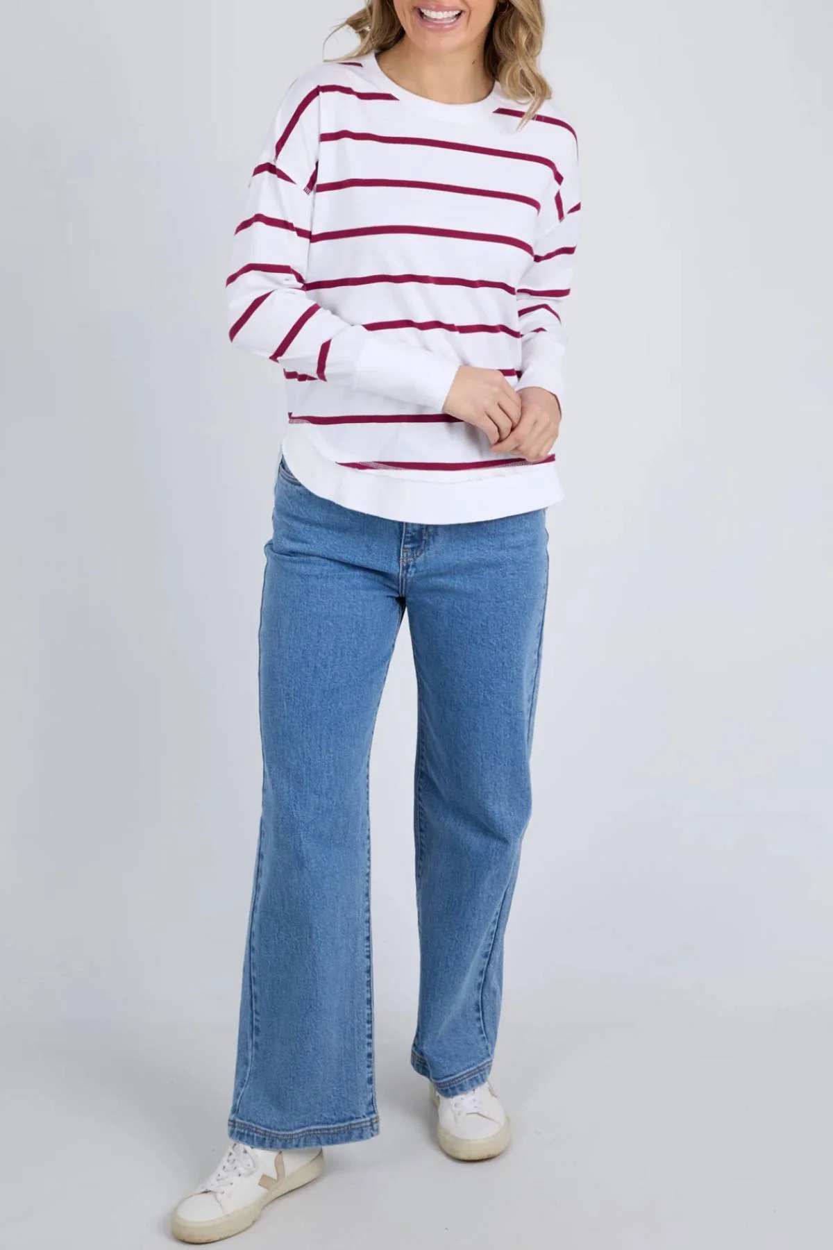 Foxwood Farrah Stripe Long Sleeve - Image 2