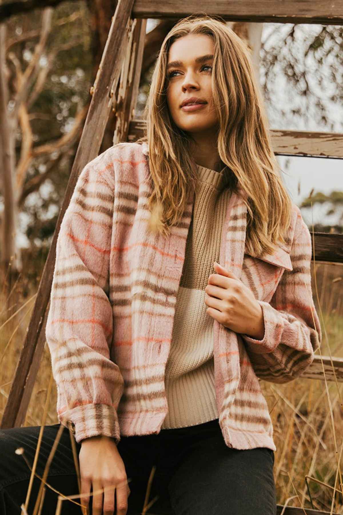 Foxwood Frankie Check Coat - Image 5