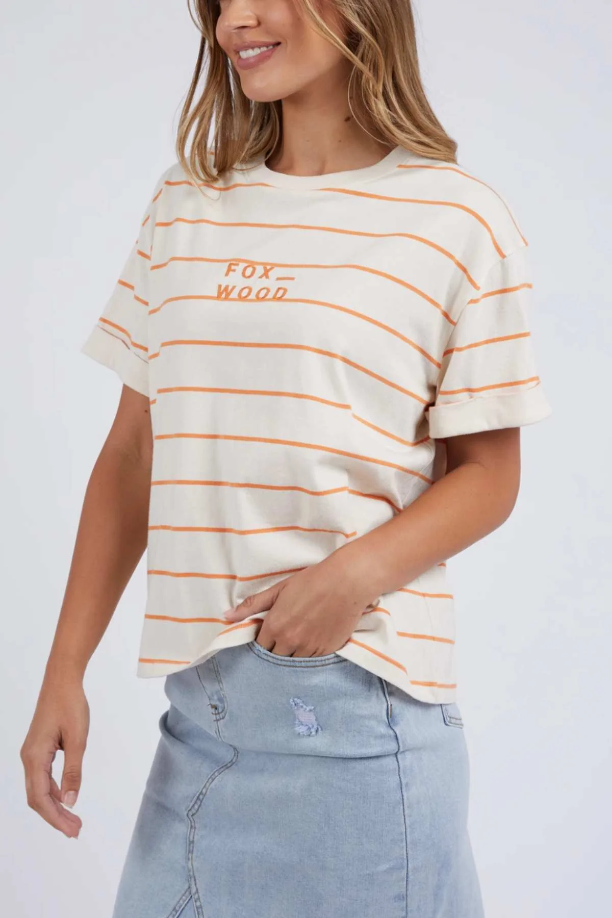 Foxwood Huntleigh Stripe Tee - Image 2
