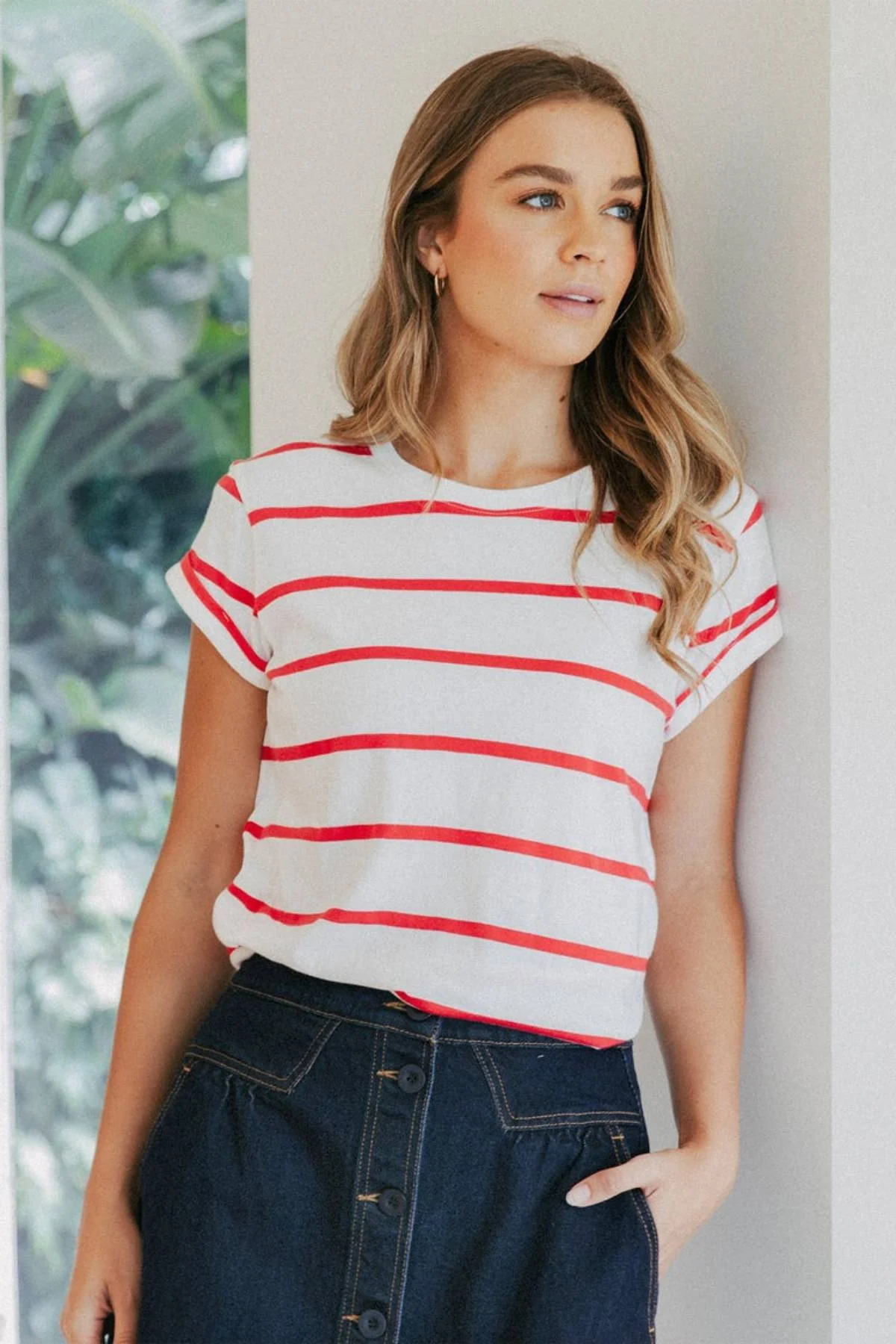 Foxwood Manly Stripe Tee - Image 4