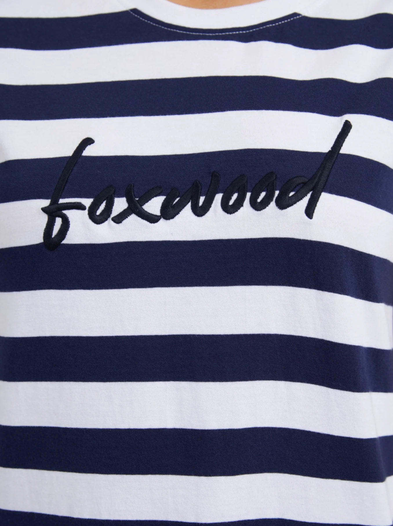 Foxwood Signature Stripe Tee Dress - Image 3