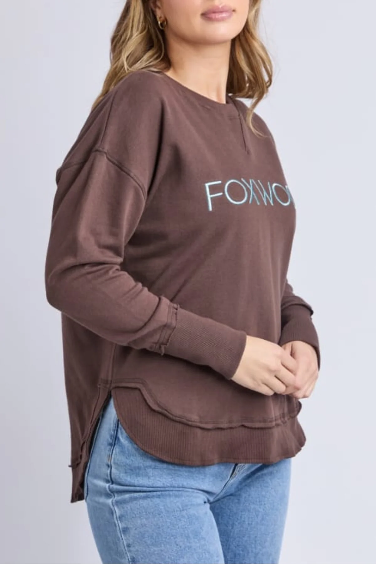 Foxwood Simplified Metallic Crew - Image 2