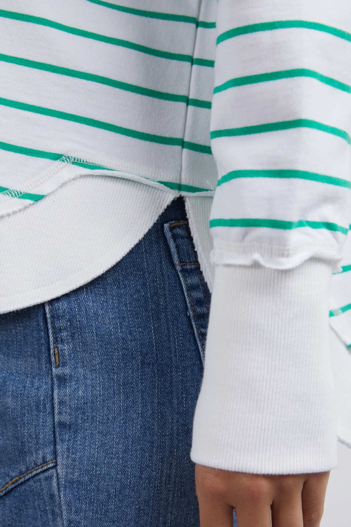 Foxwood Simplified Stripe Crew - Image 4