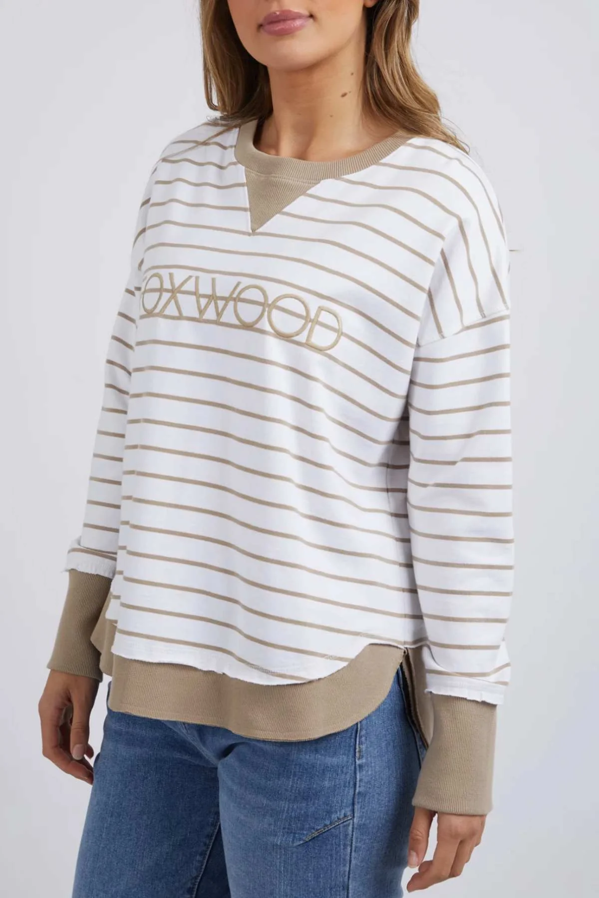 Foxwood Simplified Stripe Crew - Image 2