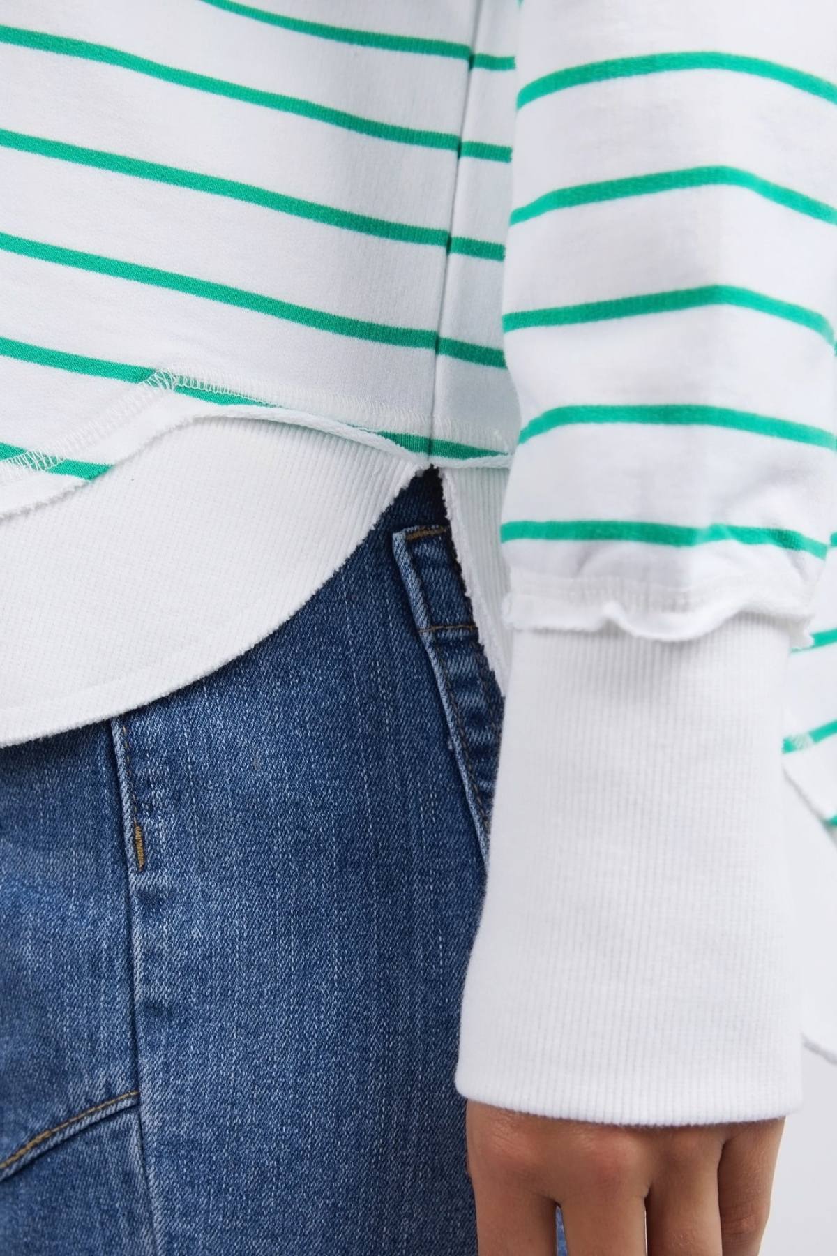 Foxwood Simplified Stripe Crew - Image 4