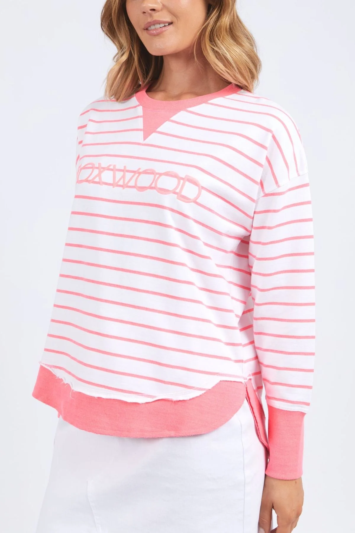 Foxwood Simplified Stripe Crew - Image 2
