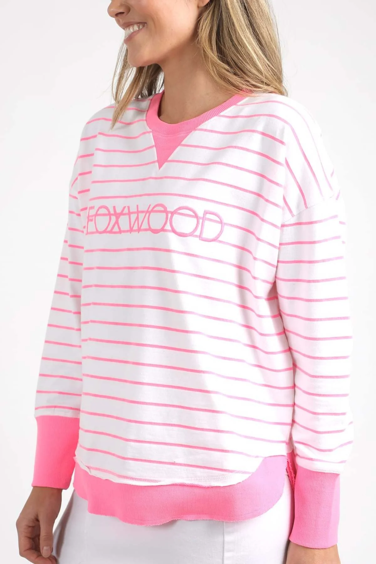 Foxwood Simplified Stripe Crew - Image 2