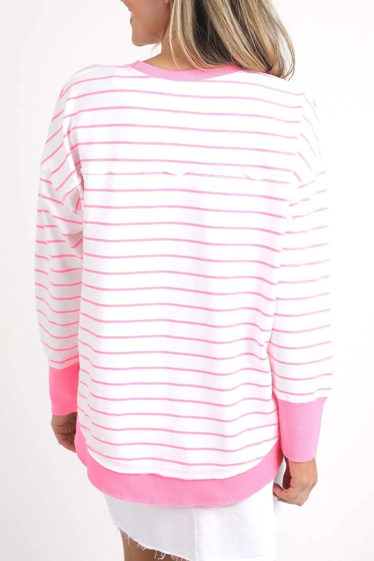 Foxwood Simplified Stripe Crew - Image 3