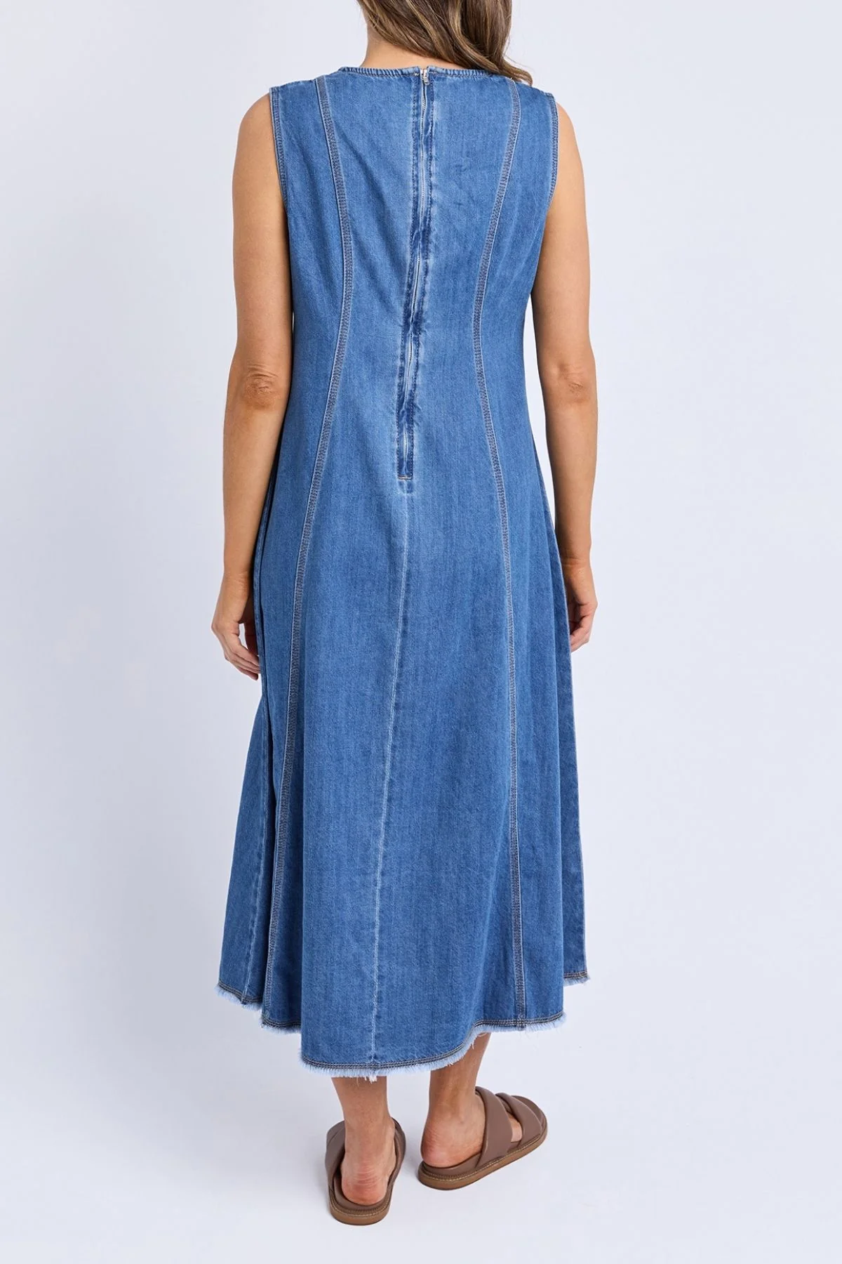 Foxwood Solene Denim Dress - Image 2