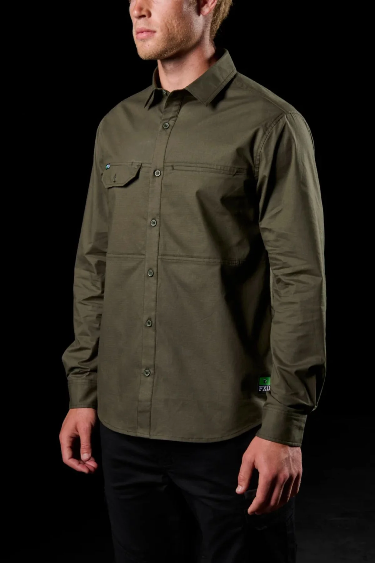 FXD LSH-3 Vented Stretch Long Sleeve Work Shirt - Image 3