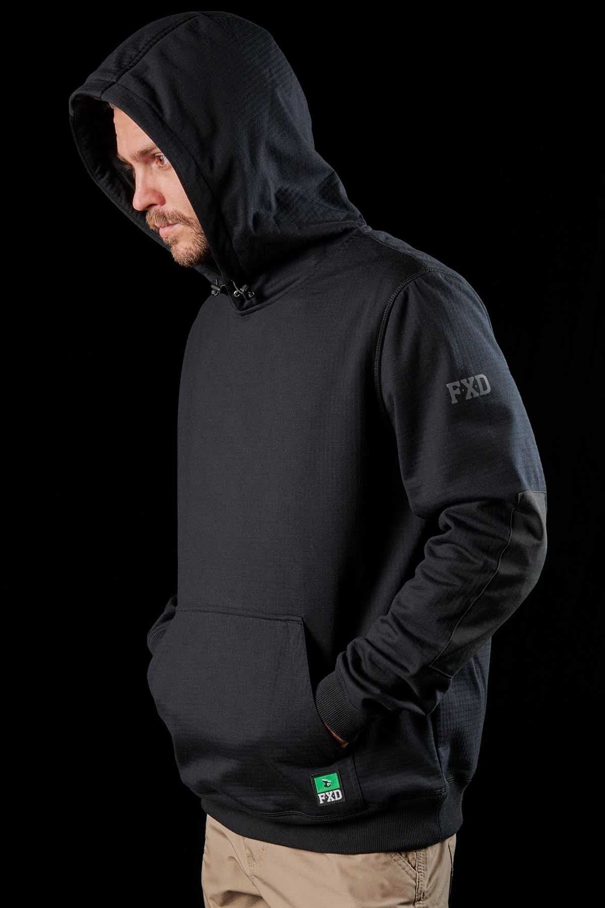 FXD WF-1 Bonded Membrane Fleece Hoodie - Image 2