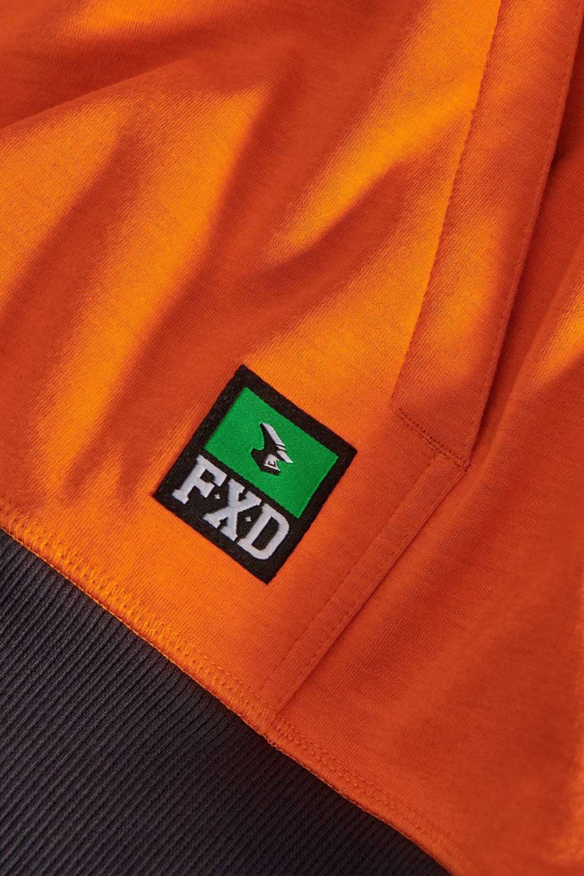 FXD WF-1 Hi Vis Bonded Membrane Fleece Hoodie - Image 4