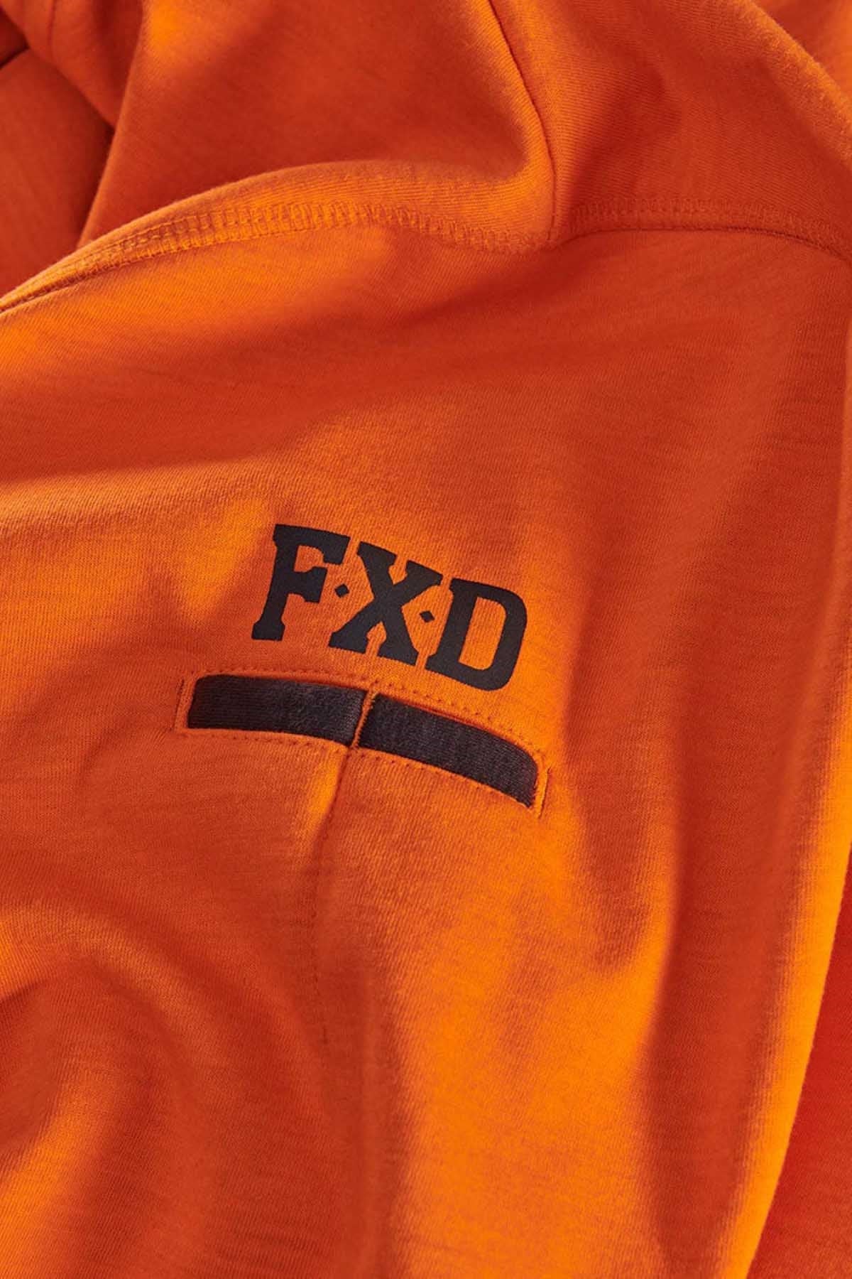 FXD WF-1 Hi Vis Bonded Membrane Fleece Hoodie - Image 6