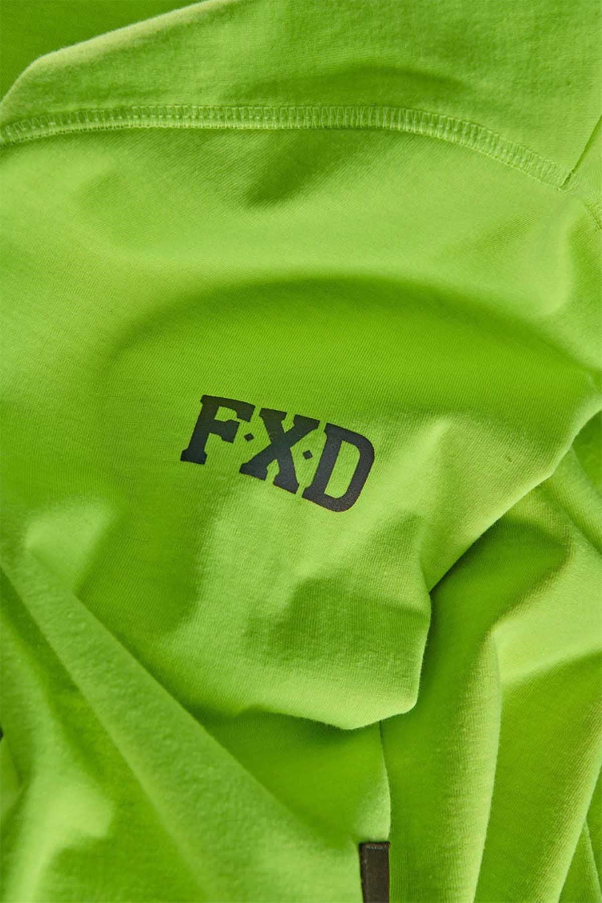 FXD WF-1 Hi Vis Bonded Membrane Fleece Hoodie - Image 6
