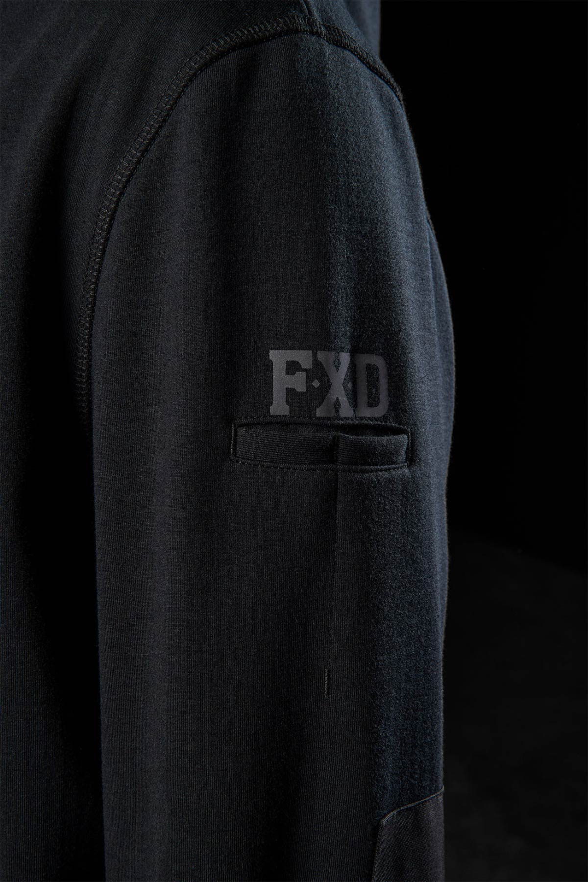 FXD WF-3 Bonded 3-Layer Membrane Fleece Zip Hoodie - Image 4