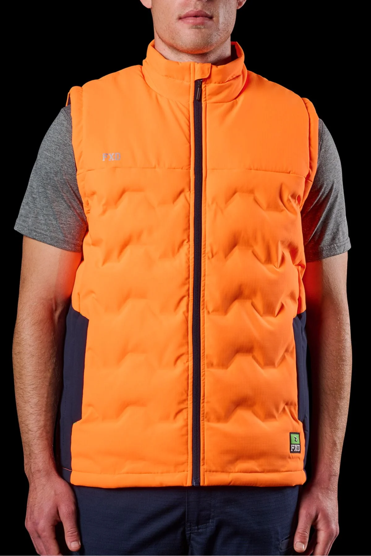 FXD WO-6 Hi Vis Insulated Puffer Vest