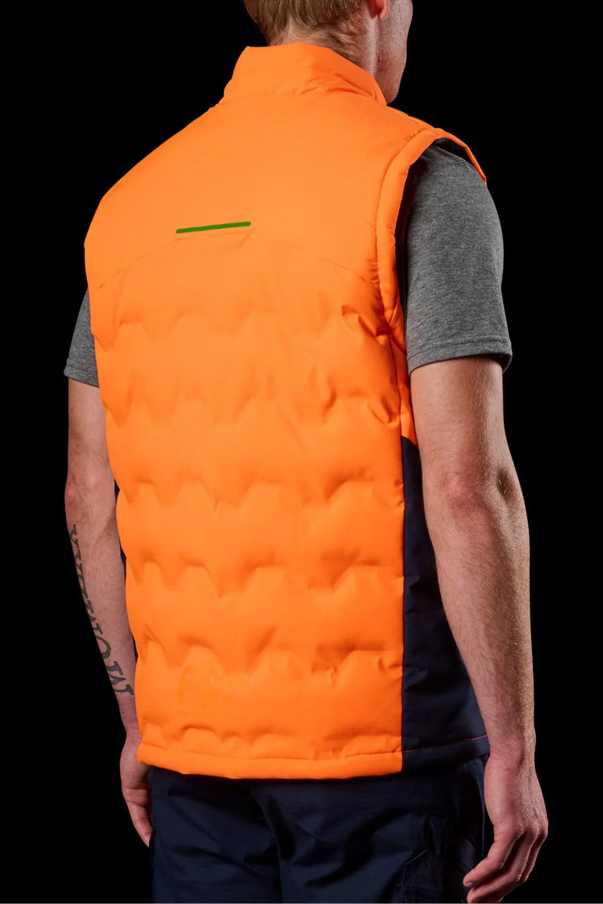 FXD WO-6 Hi Vis Insulated Puffer Vest - Image 4
