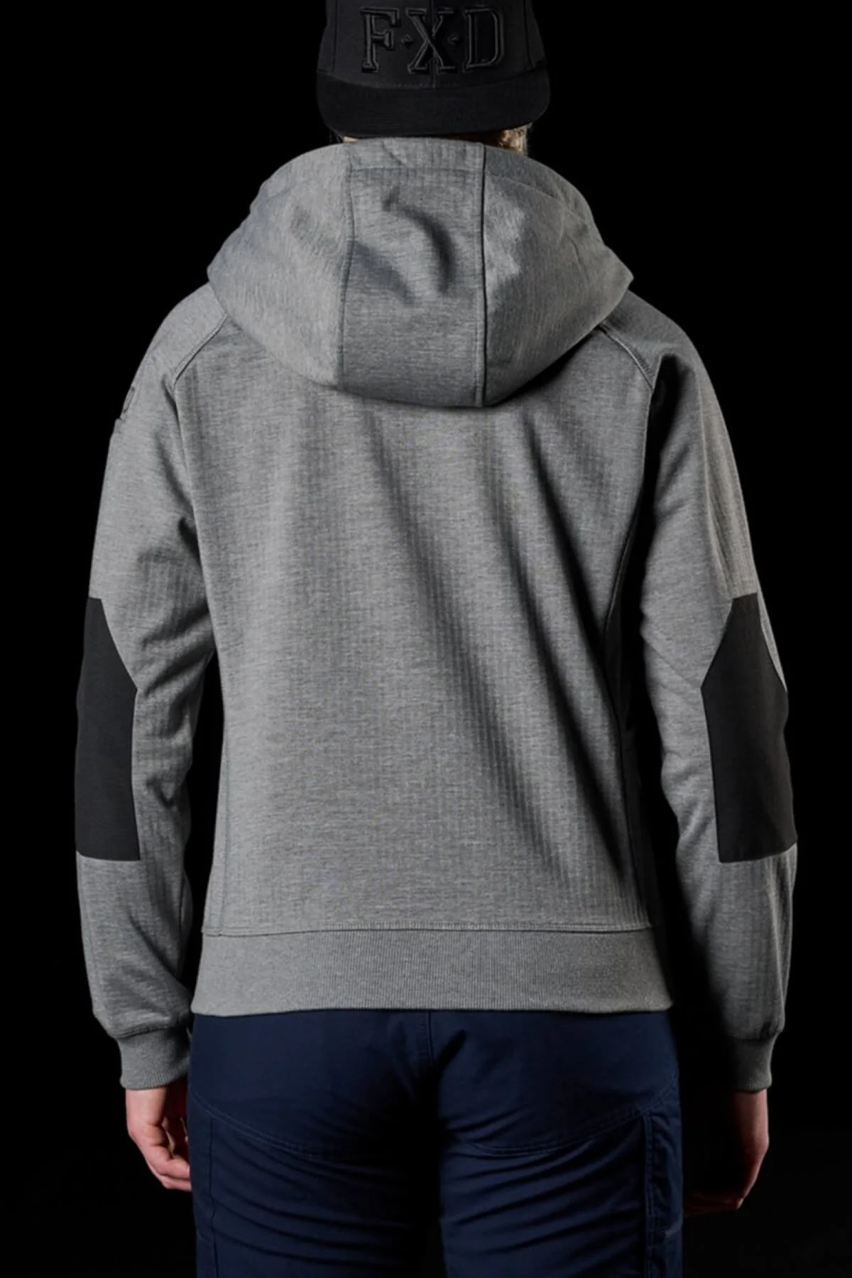 FXD WF-3W Womens Bonded 3-Layer Membrane Fleece Zip Hoodie - Image 3